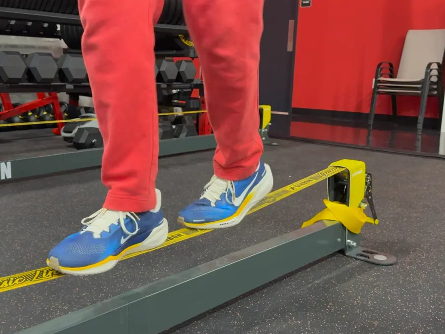 Athlete developing mobility and balance at Vortex