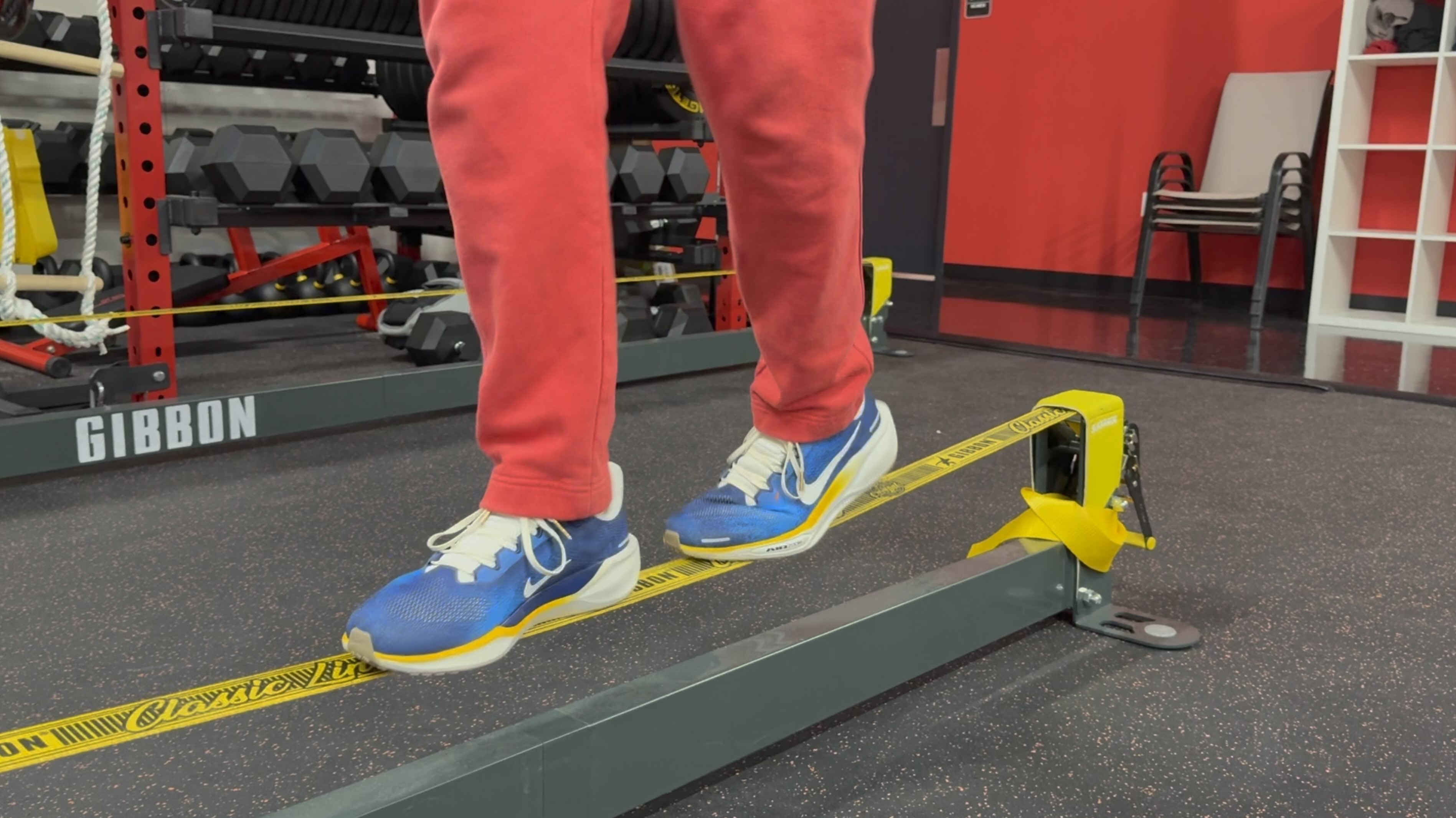 Athlete developing mobility and balance at Vortex