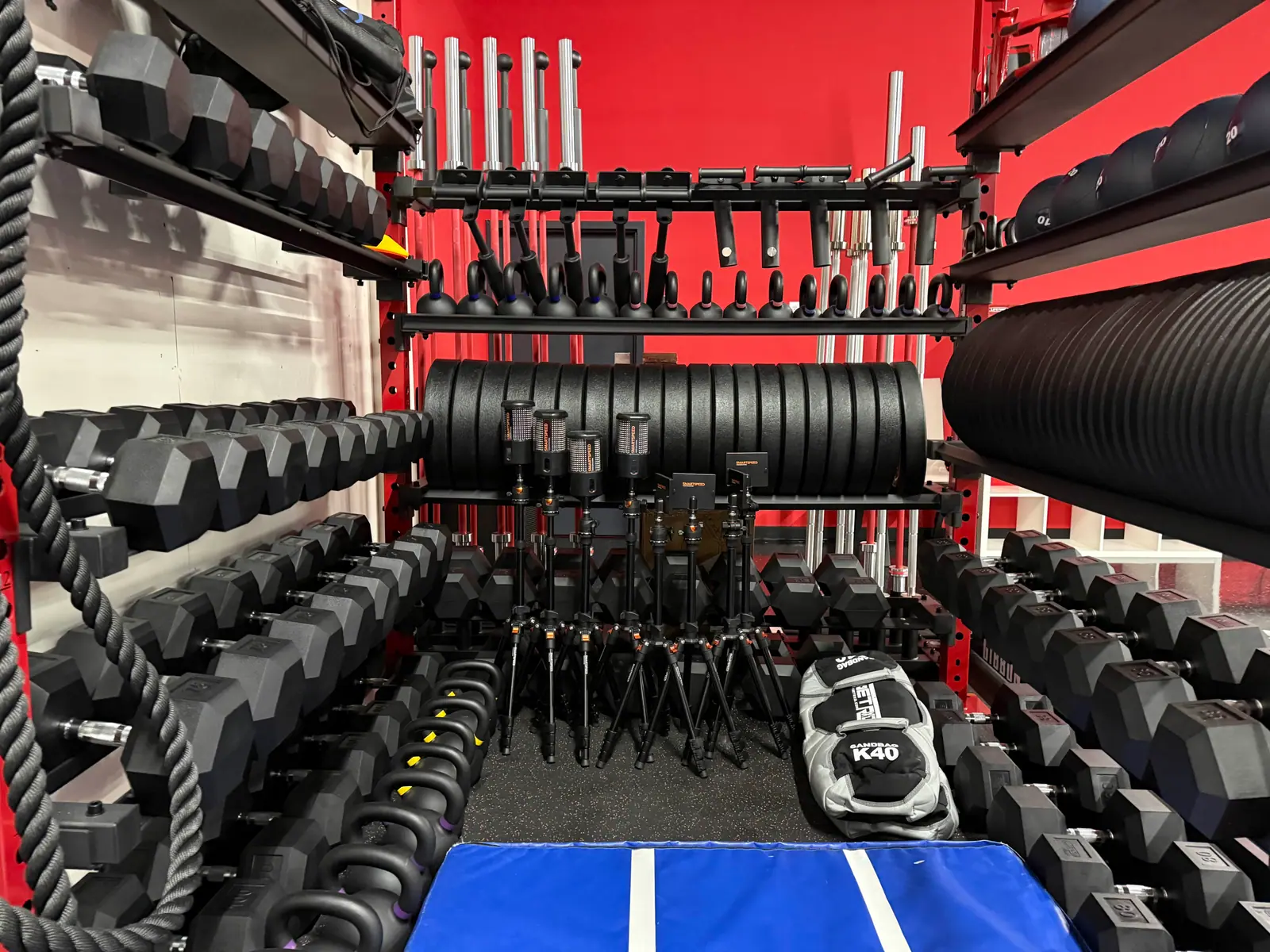 Strength training at Vortex