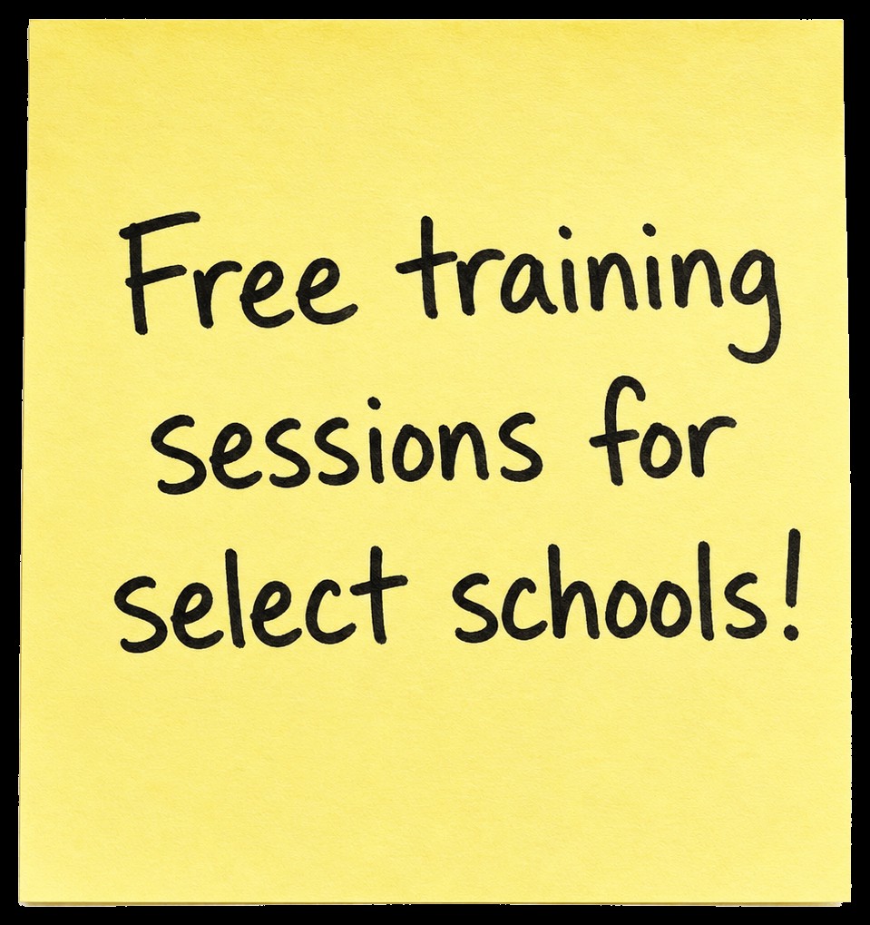 Free training sessions for select schools